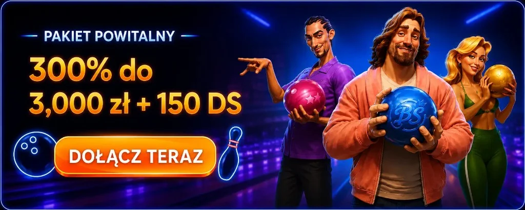 Pakiet powitalny DudeSpin Casino: 300% do 3 000 zł + 150 DS